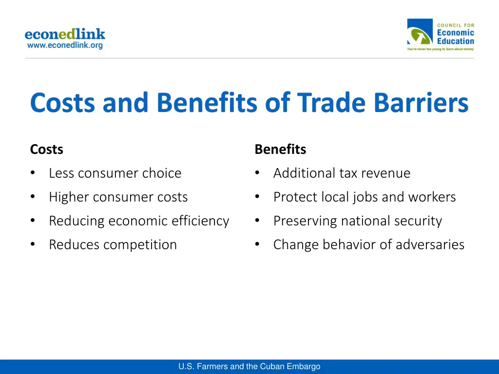 costs less consumer choice higher consumer costs