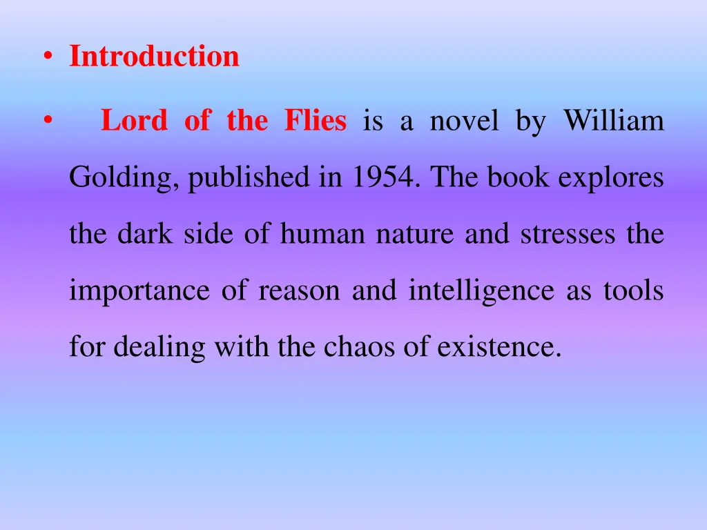 introduction
