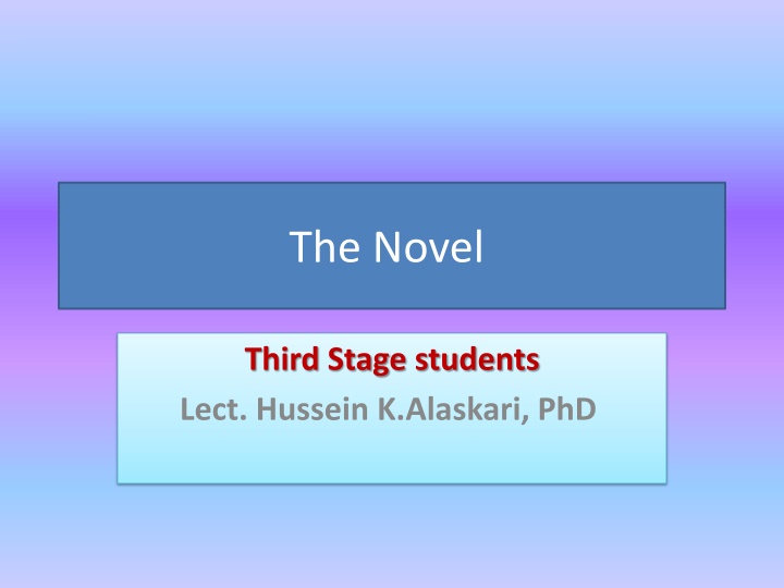the novel