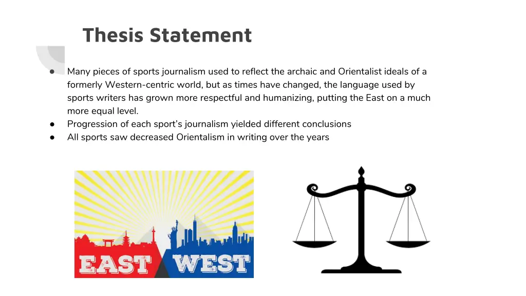 thesis statement