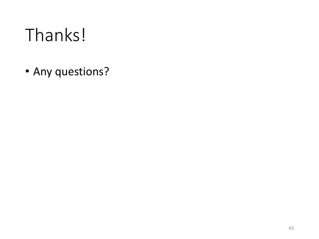 thanks