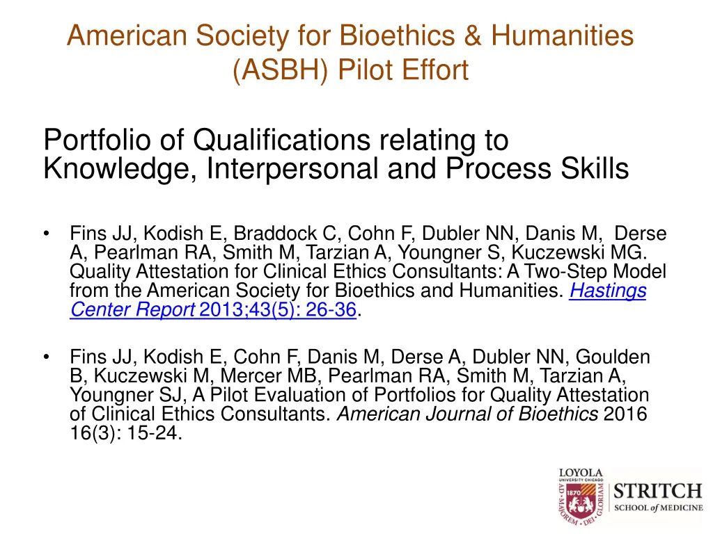 american society for bioethics humanities asbh