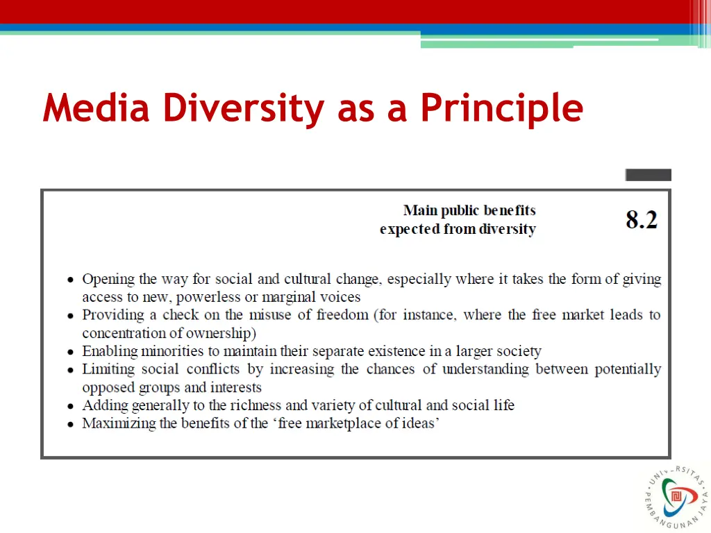 media diversity as a principle