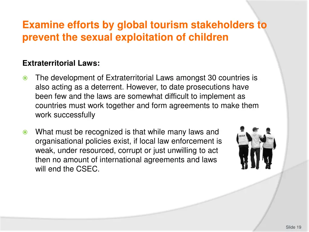 examine efforts by global tourism stakeholders 2