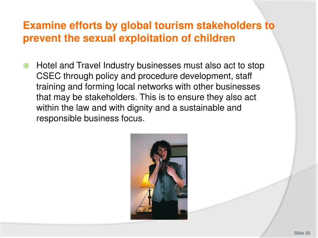 examine efforts by global tourism stakeholders 3
