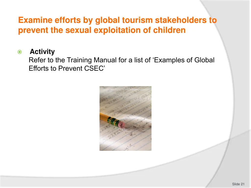 examine efforts by global tourism stakeholders 4