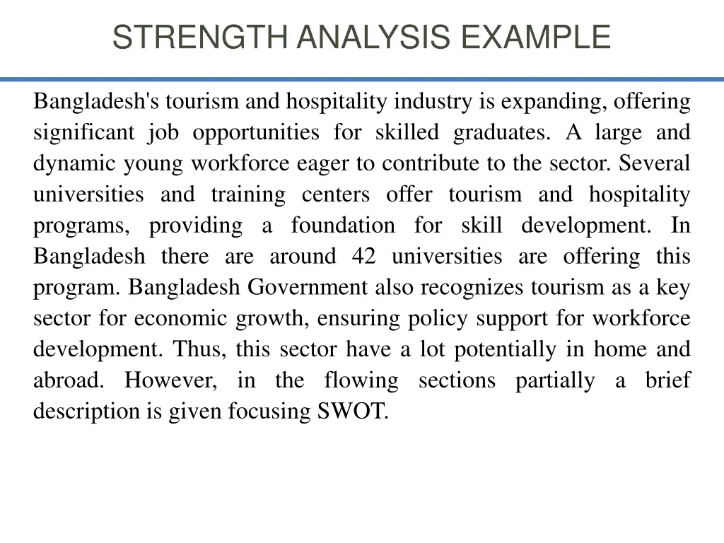 strength analysis example