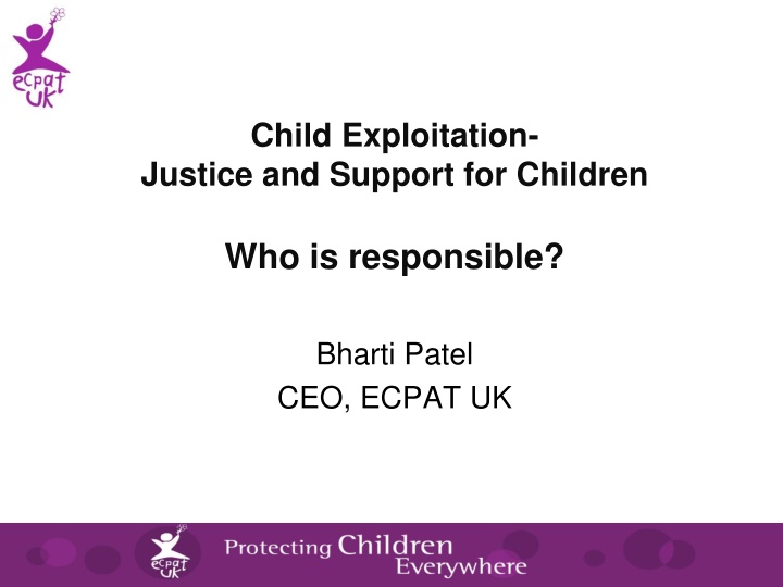 child exploitation justice and support