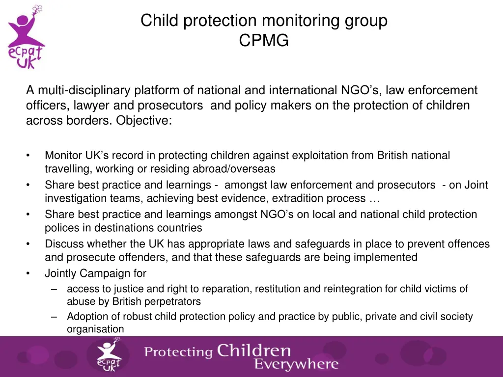 child protection monitoring group cpmg