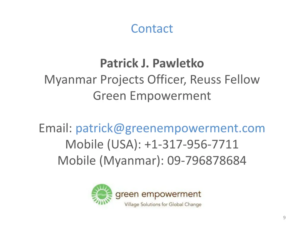 contact