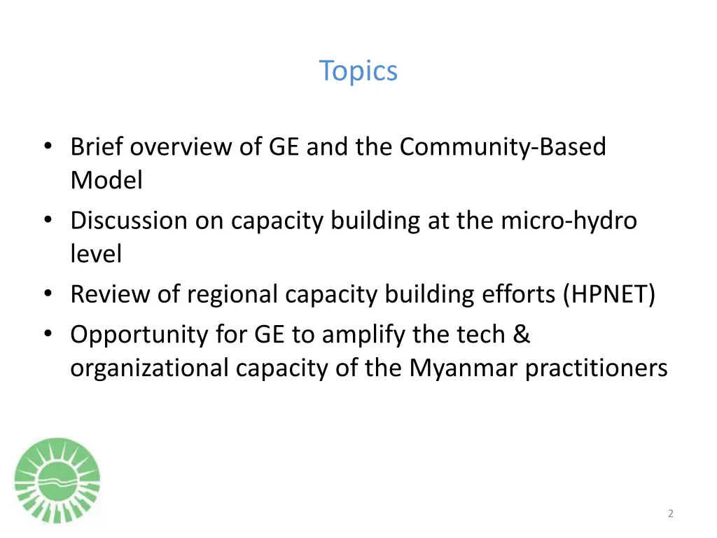 topics