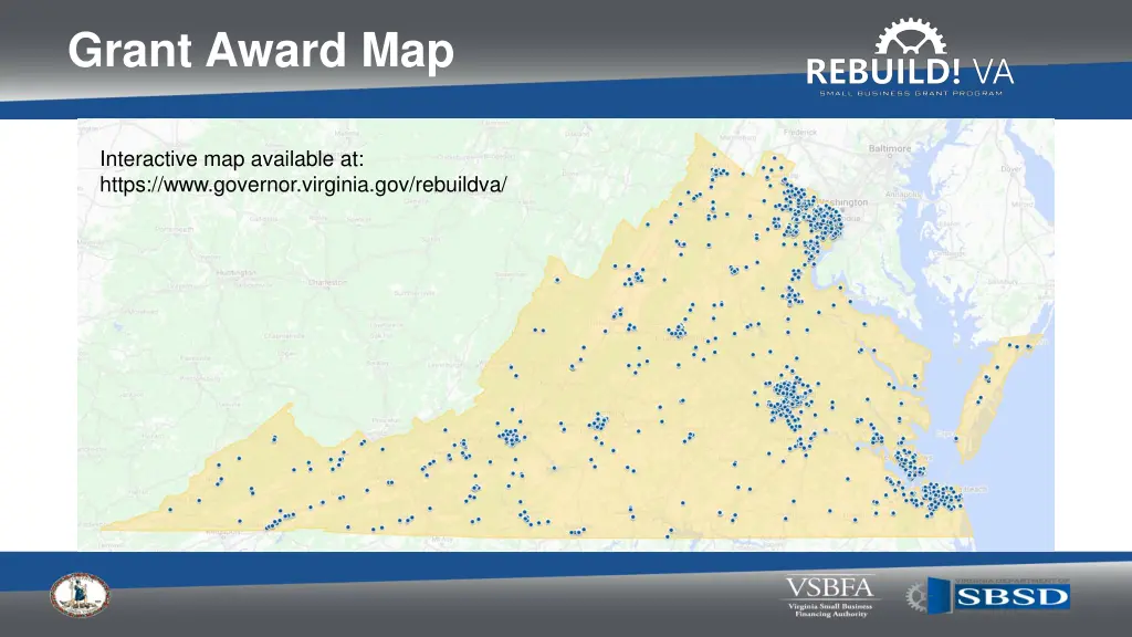 grant award map