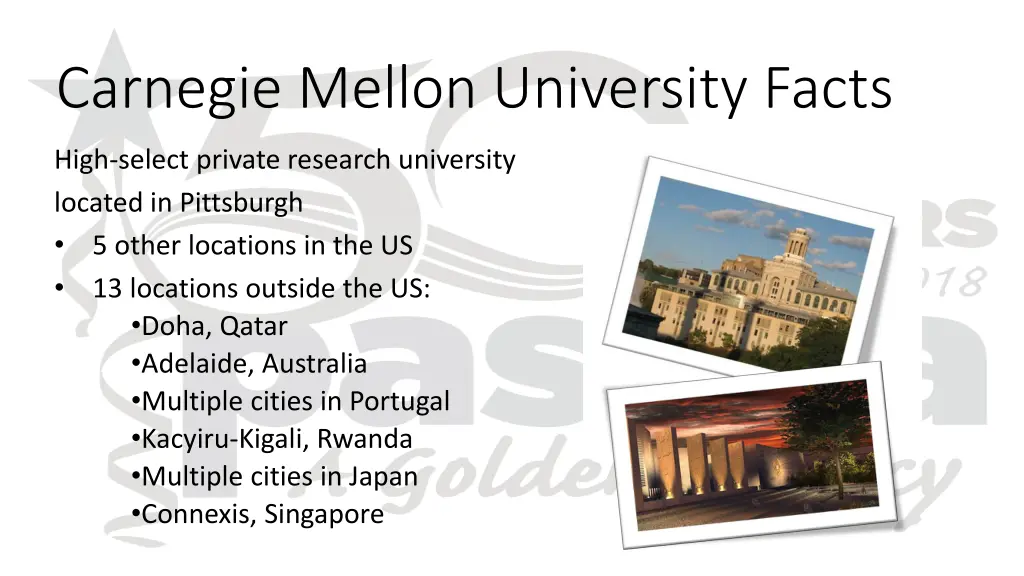 carnegie mellon university facts
