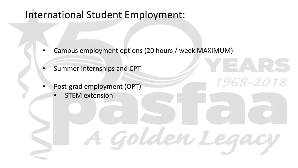 international student employment