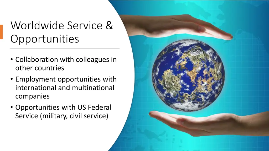 worldwide service opportunities
