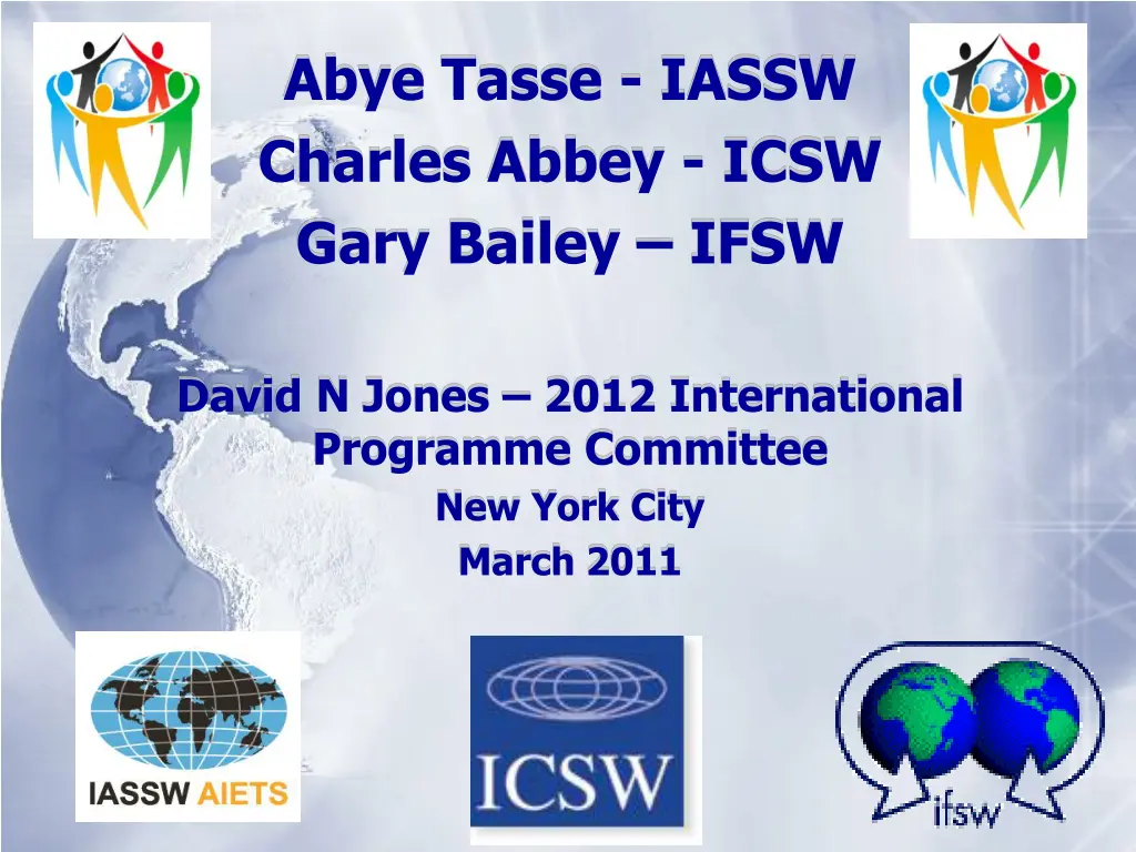 abye tasse iassw charles abbey icsw gary bailey