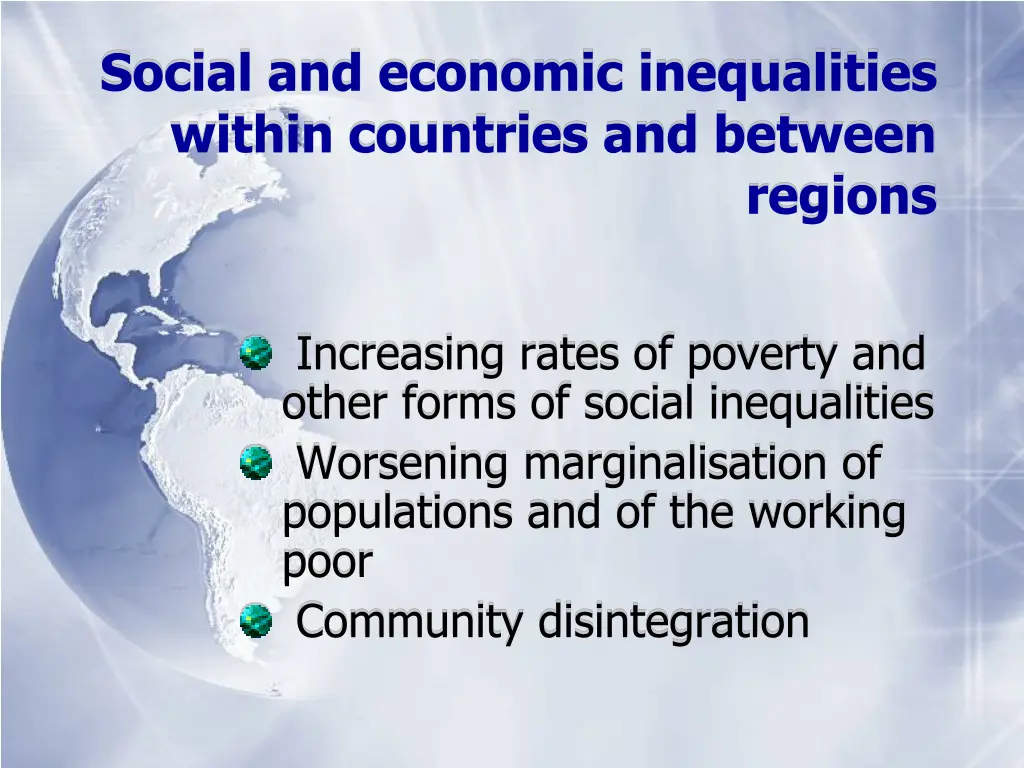 social and economic inequalities within countries 1