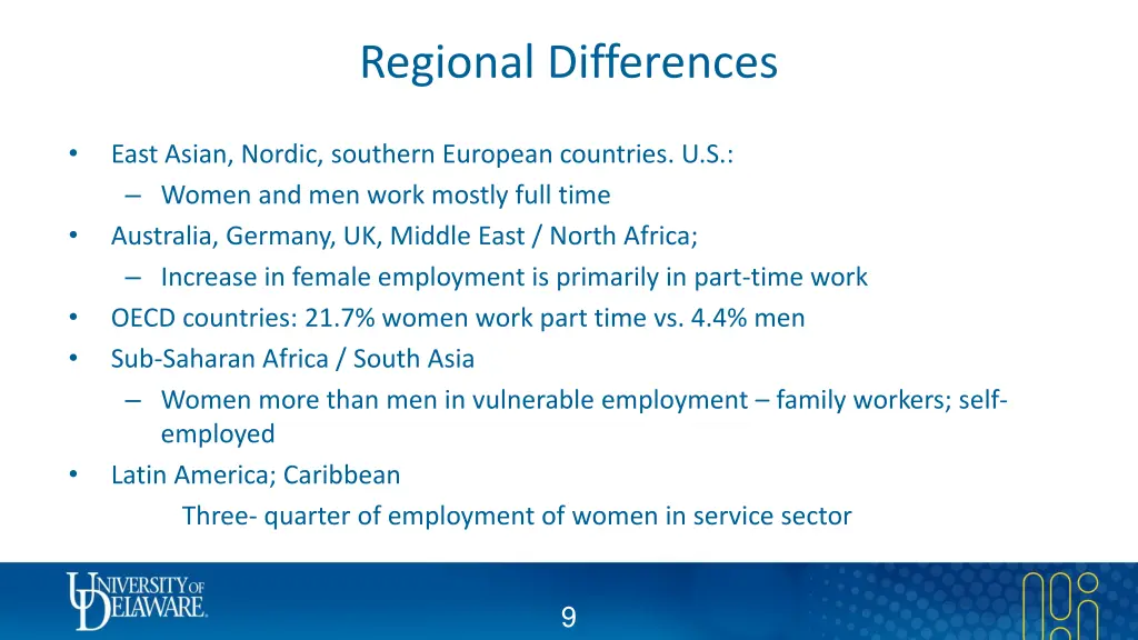 regional differences