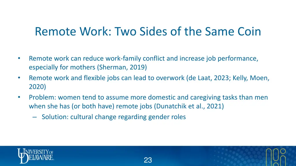 remote work two sides of the same coin