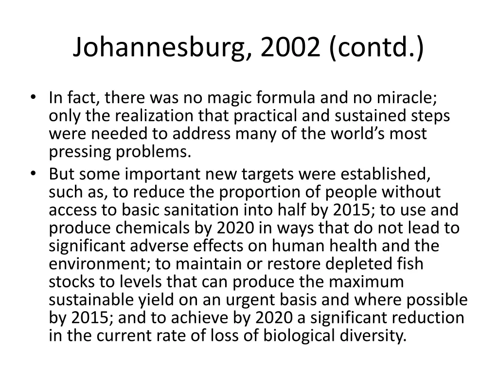 johannesburg 2002 contd
