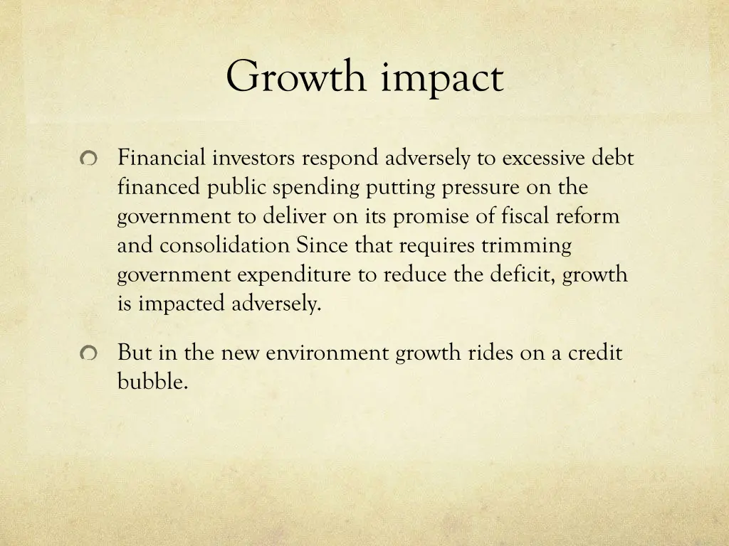 growth impact