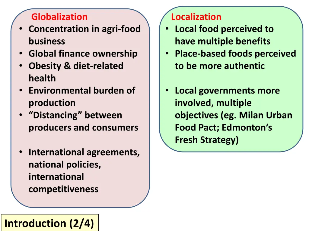 globalization concentration in agri food business 1