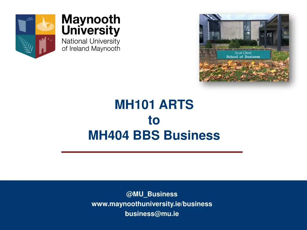 mh101 arts to mh404 bbs business