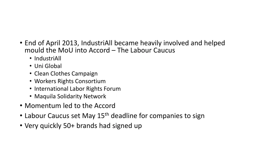 end of april 2013 industriall became heavily