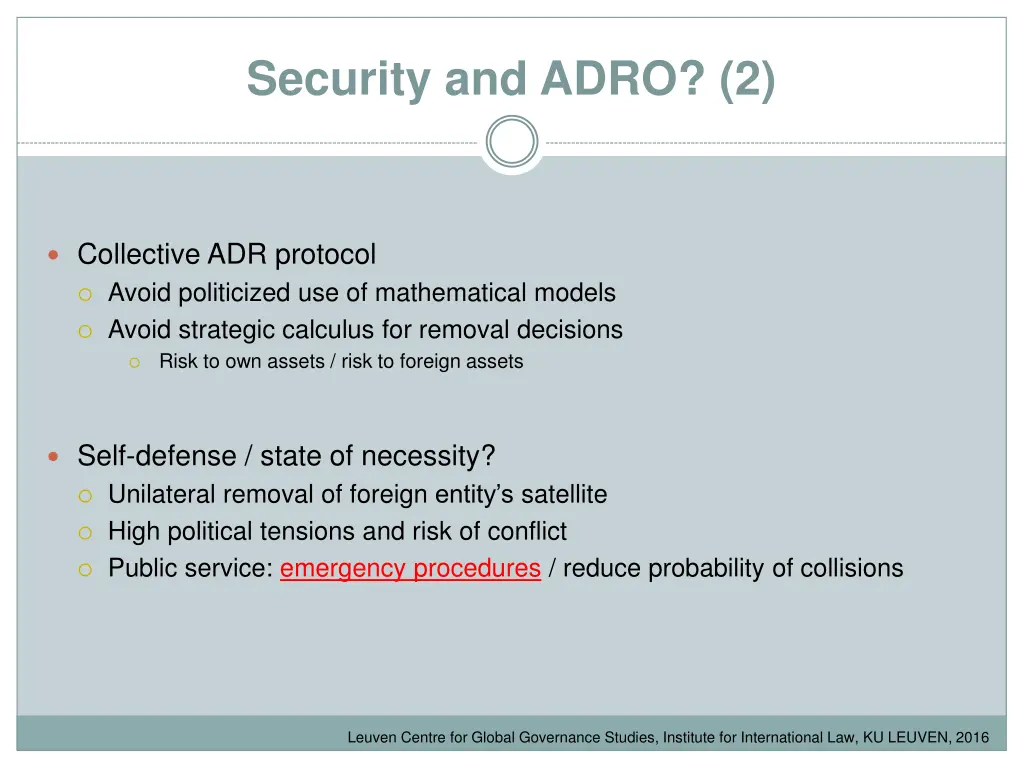 security and adro 2