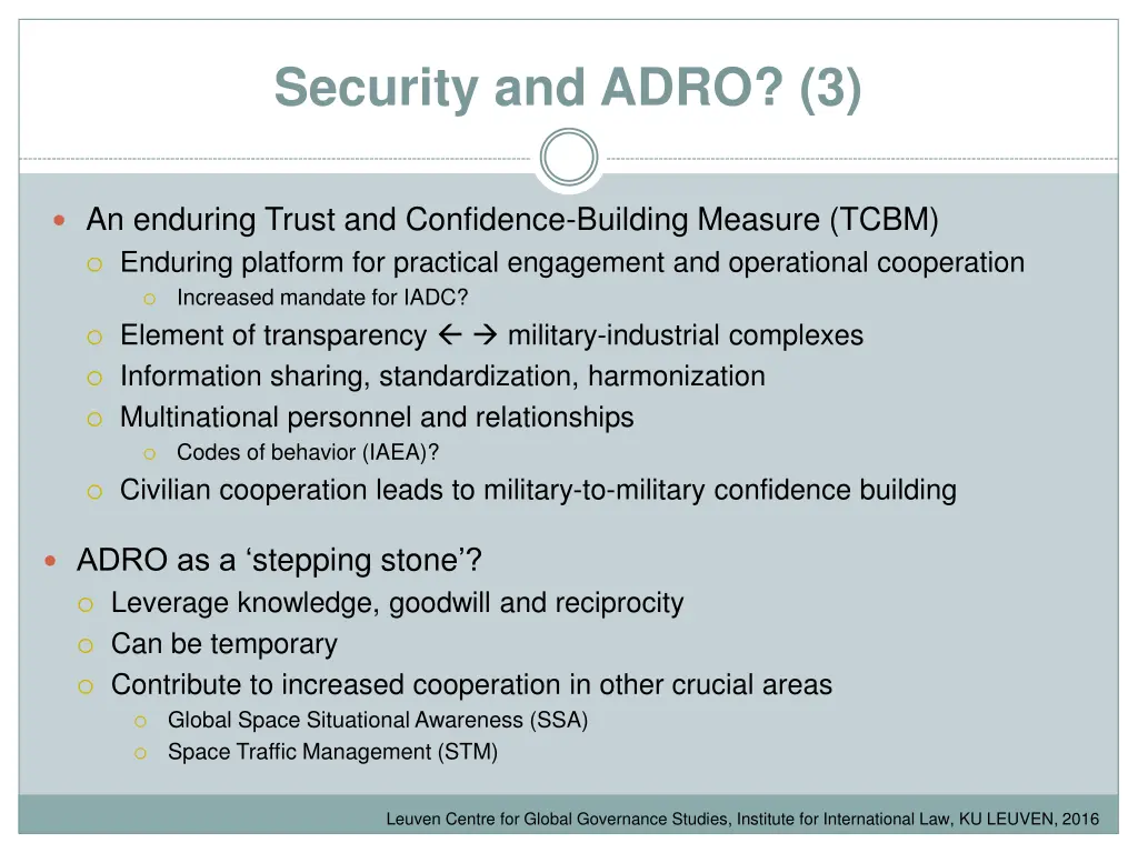 security and adro 3