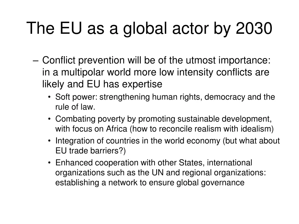 the eu as a global actor by 2030 4