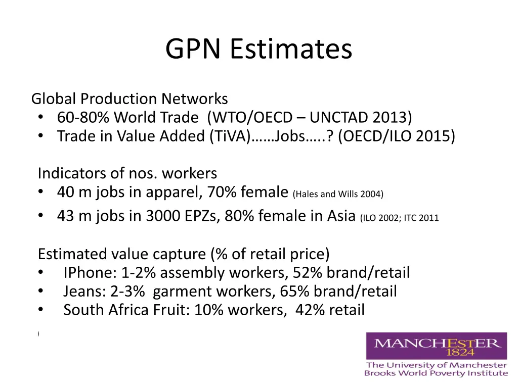gpn estimates