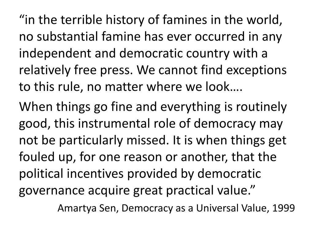 in the terrible history of famines in the world