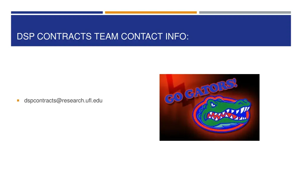 dsp contracts team contact info