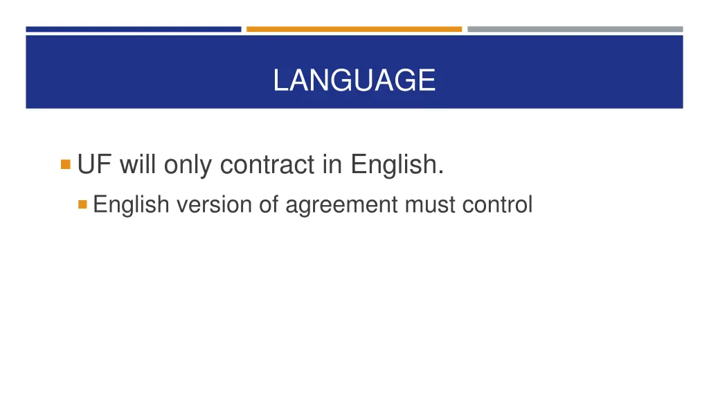 language