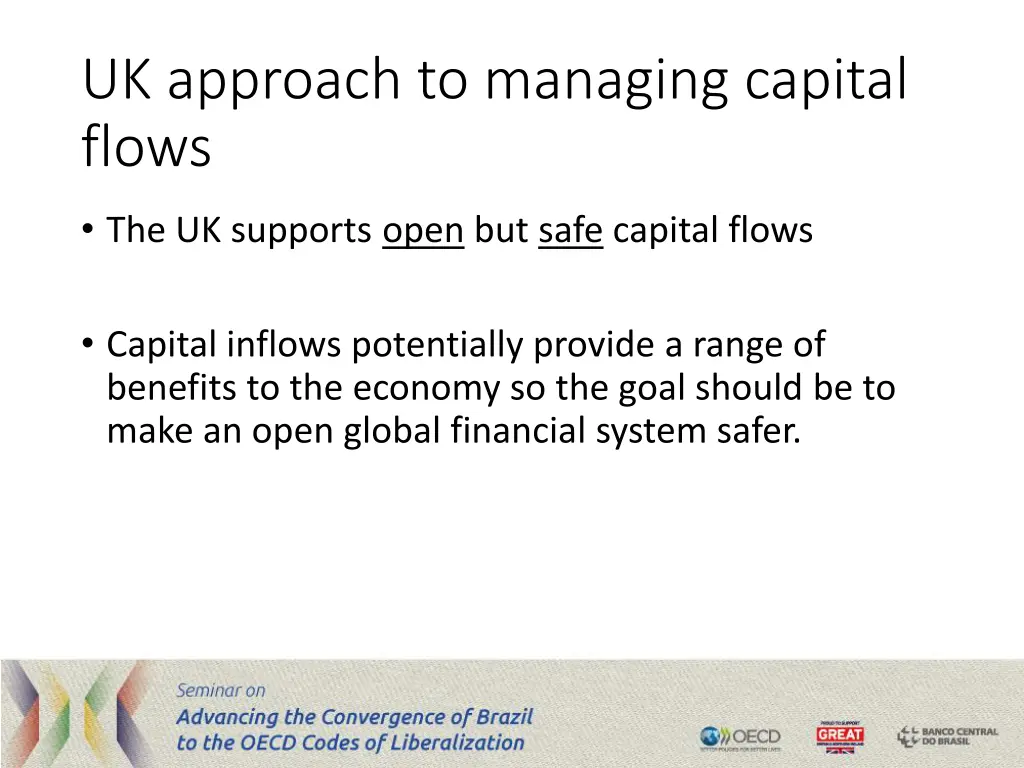 uk approach to managing capital flows