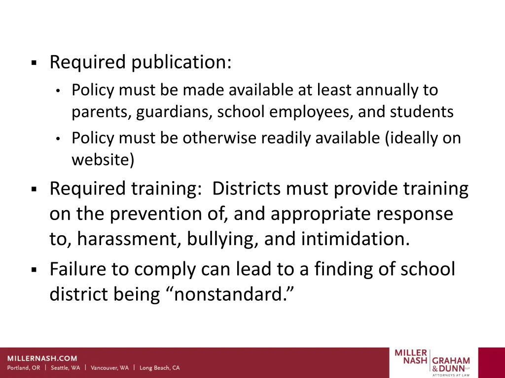 required publication