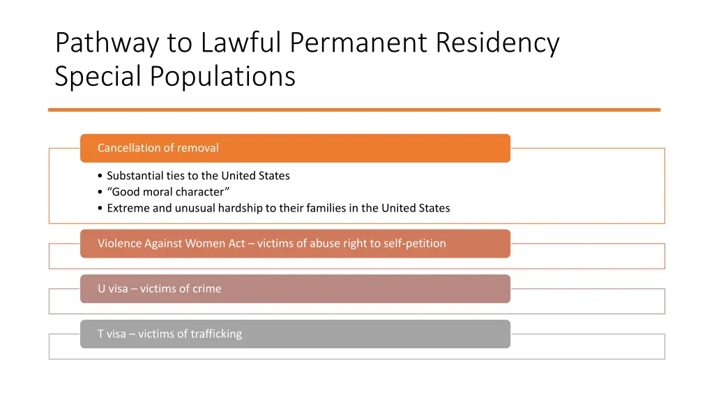 pathway to lawful permanent residency special