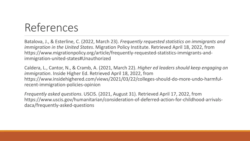 references