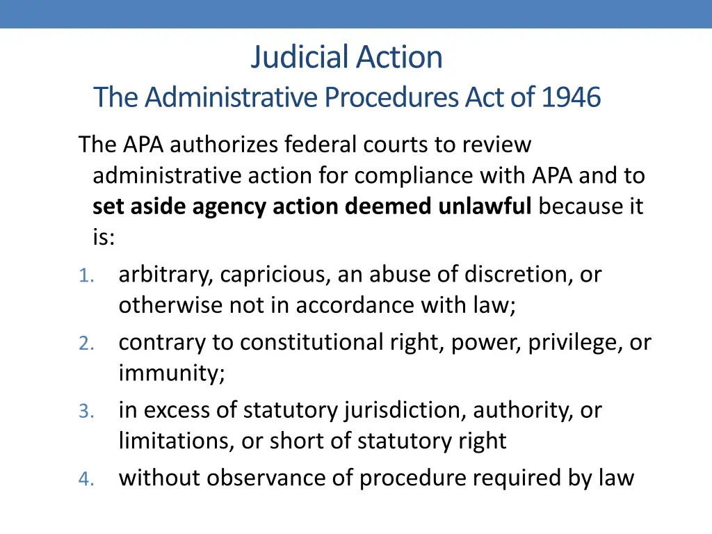 judicial action