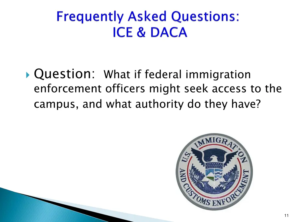 question what if federal immigration enforcement