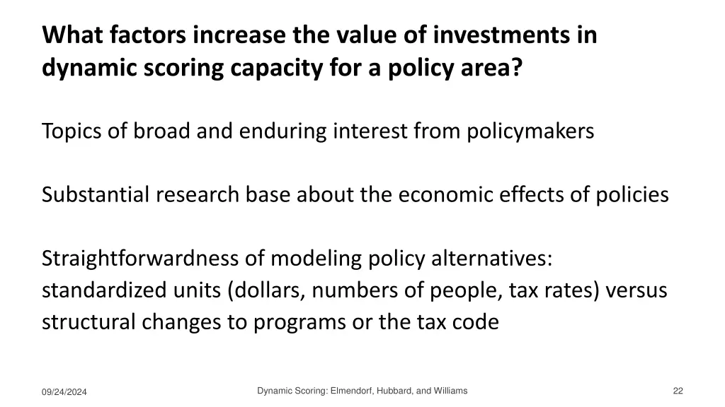 what factors increase the value of investments
