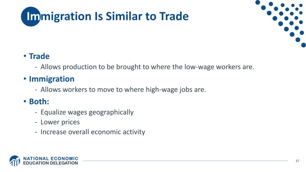 immigration is similar to trade