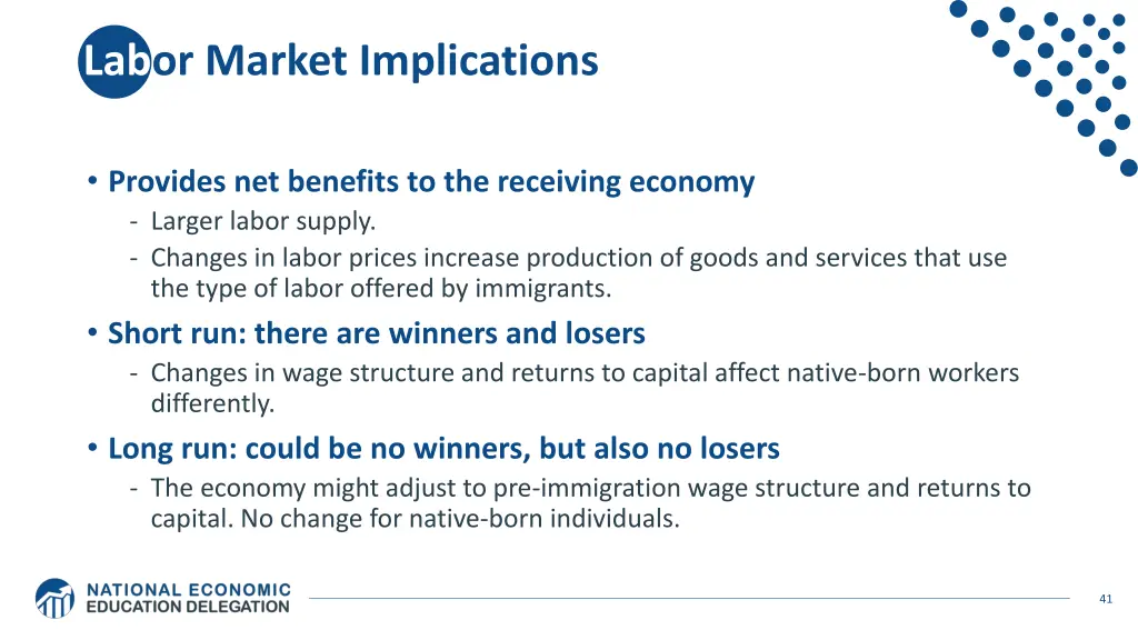 labor market implications