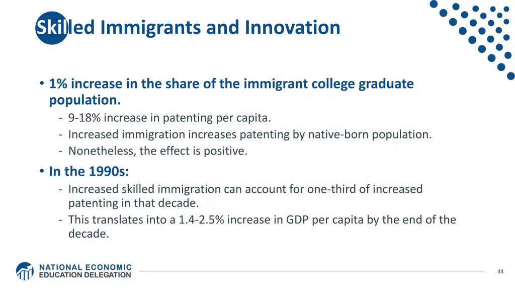 skilled immigrants and innovation