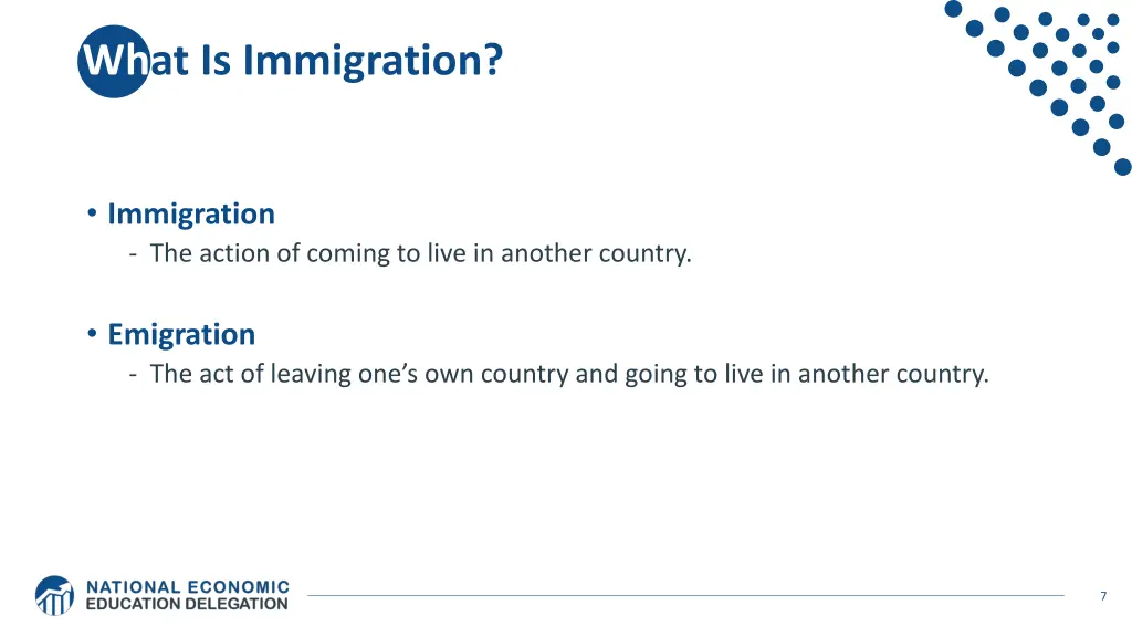 what is immigration