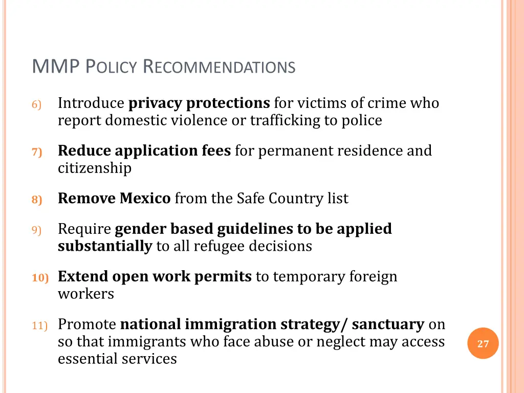 mmp p olicy r ecommendations 1