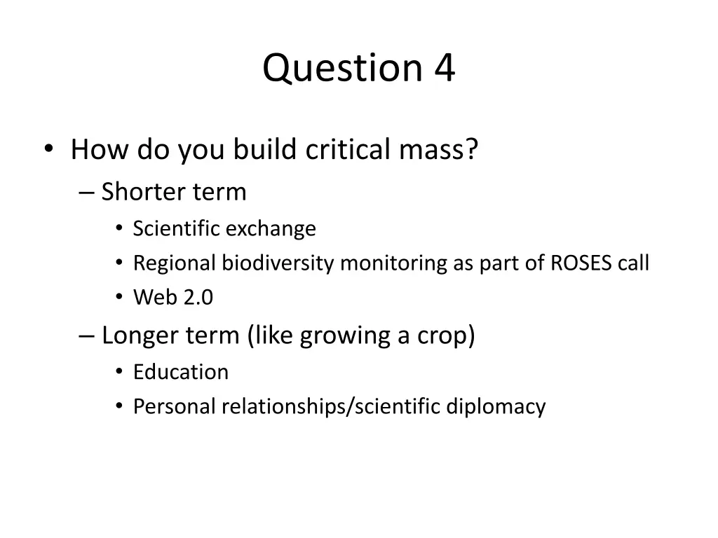 question 4