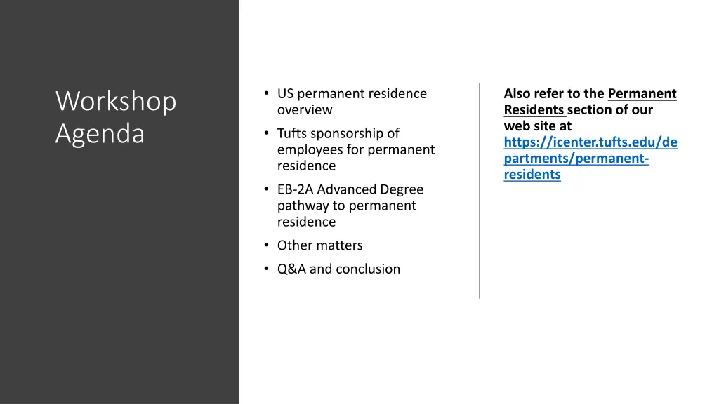 us permanent residence overview tufts sponsorship