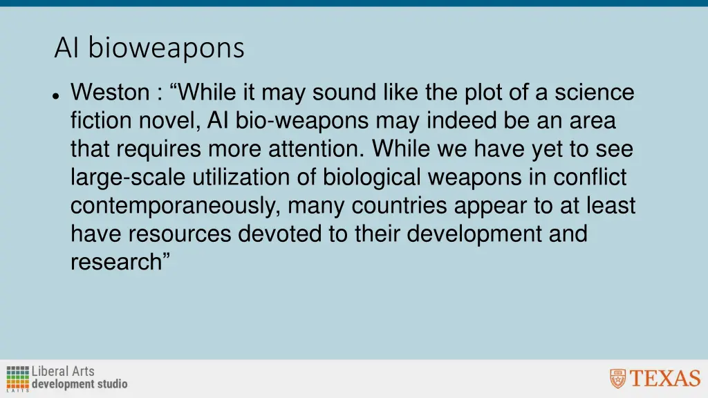 ai bioweapons